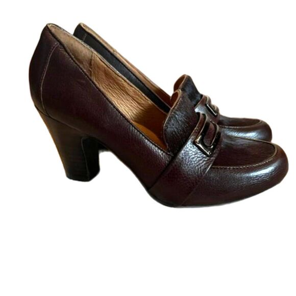 Sofft Misty Mahogany Leather Pump - Picture 2 of 7